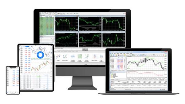 What are the benefits of MT5? mobile trading app interface showing charts and tools - Ultima Markets